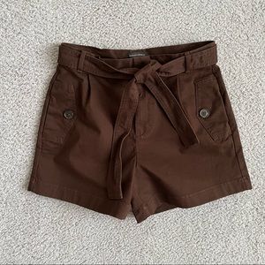 Banana Republic Chino Belted Short Brown